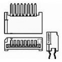 2-84534-0  FPCӡˢ·B;
g = 1.25 mm; 
λ(sh) = 20; 
|c(din)^(q)僌 = a ;
Contact Plating, Mating Area, Thickness = .8 &micro;m; 
w|(zh) = PBT; 