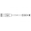 1487587-1  |M;
USB, A-B, 28/26, WHITE, 1.0M;
Cable Assembly Category = Industry Standard;
|M = fܴп((bio)(zhn));
(yng) = ݔ/ݔI/O;
b = USB 4 λòNA B;
L = 1.00 M;
